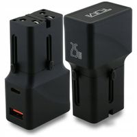 Ładowarka sieciowa TUMI Travel Adapter 25W USB-C / USB-A czarny
