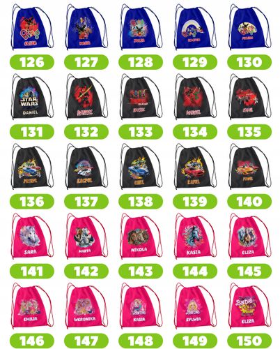 WOREK PLECAK SPORTOWY NA WF DLA DZIECI - PIŁKA RĘCZNA + IMIĘ! HANDBALL MECZ na Arena.pl