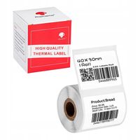 Phomemo Wytrzymałe Etykiety Samoprzylepne Naklejki 30x40mm 230sztuk Białe
