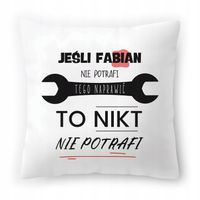 Poduszka Dla Fabiana Na Urodziny Imieniny Prezent Z Nadrukiem Ze Zdjęciem