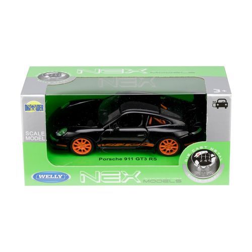 Model 1:34, Porsche 911 GT3 RS, czarny na Arena.pl