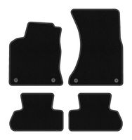 Dywaniki samochodowe welurowe BASIC do: Audi Q5 I (2008-2017, SUV) czarne