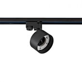 REFLEKTOR SZYNOWY CZARNY 15W OBROTOWY ALUMINIUM LED IP20