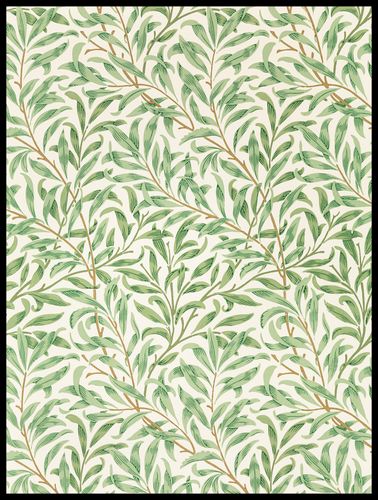 Plakat 60x80cm Willow Pattern 2, Morris Vintage do Salonu na Arena.pl