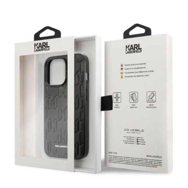Etui Karl Lagerfeld do iPhone 13 Pro Max, Czarny zdjęcie 8