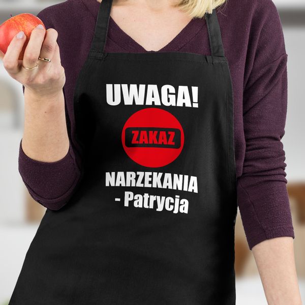 FARTUCH KUCHENNY DAMSKI NADRUK PREZENT URODZINY zdjęcie 3