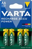 4x Akumulator VARTA 2600 mAh blister