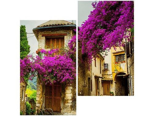 60X60CM STARE MIASTO PROWANSJI DWU OBRAZ ŚCIAN na Arena.pl