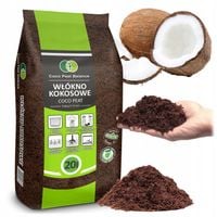 WŁÓKNO KOKOSOWE Rozluźnione do Roślin Kwiatów 10mm 20L BIOVITA