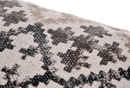 Brązowa poduszka Fiore 50x50cm # na Arena.pl