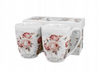 KOMPLET 2 KUBKÓW PORCELANOWYCH Duo Classics porcelana 380 ml