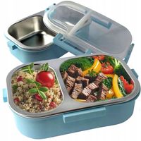 LUNCHBOX ŚNIADANIÓWKA TERMOS OBIADOWY POJEMNIK TERMICZNY ŻYWNOŚĆ DLA