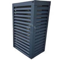 Osłona pompy ciepła 90x50x180 cm antracyt  NB264