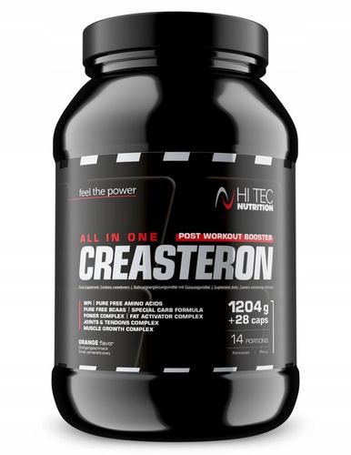 HI TEC CREASTERON 1204g+28 k BCAA BIAŁKO WITAMINY na Arena.pl