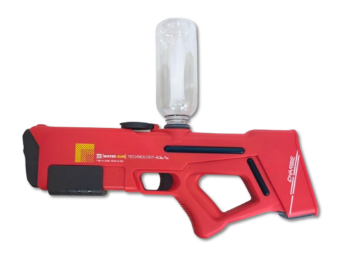 Pistolet na  wodę - Elektryczny 40cm - Czerwony na Arena.pl