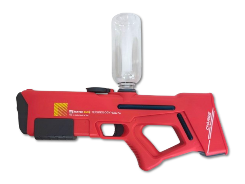 Pistolet na  wodę - Elektryczny 40cm - Czerwony zdjęcie 2