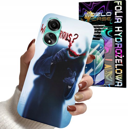 ETUI DO OPPO A78 4G - JOKER FILMY SERIALE OBUDOWA + FOLIA na Arena.pl