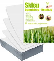 Ulotki A6 5000szt reklamowe firmowe różne wzory SKLEP OGRODNICZO ROLNY