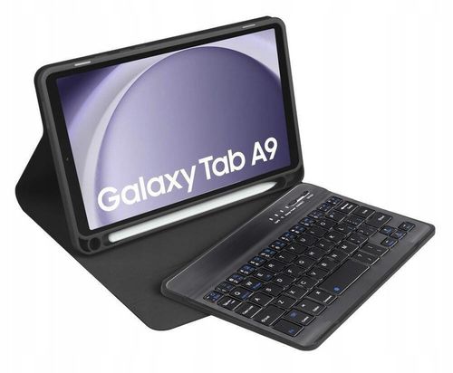 ETUI I KLAWIATURA DO SAMSUNG GALAXY TAB A9 8.7" 2023 SM-X110 SM-X115 CZARNY na Arena.pl