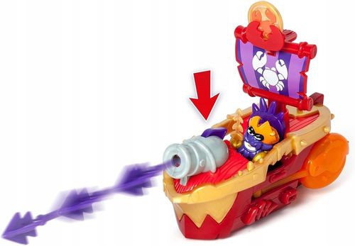 PIRATIX zestaw statek piracki Sea Crusher figurka Captain Lobster prezent na Arena.pl