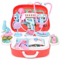 DUŻY ZESTAW LEKARSKI W WALIZCE MAŁY DOKTOR LEKARZ