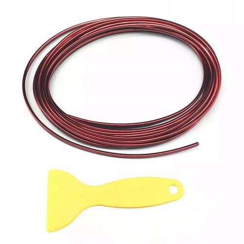 LISTWA TAŚMA OZDOBNA DO SAMOCHODU CHROM 5M TUNING na Arena.pl