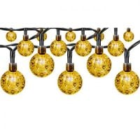 GIRLANDA LED SOLARNA 2,88W IP44 CIEPŁY BIAŁY ŚWIATŁO