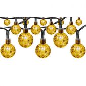 GIRLANDA LED SOLARNA 2,88W IP44 CIEPŁY BIAŁY ŚWIATŁO