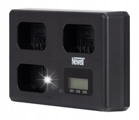 ŁADOWARKA USB 5V NEWELL 3X NP-FW50 do Sony A7 A7r A7s A7II TRÓJKANAŁOWA LCD
