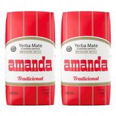 Yerba Mate Amanda Elaborada Con Palo Tradicional 2x1kg 2kg