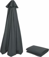 Pokrowiec na parasol 400 cm 8-ramienny tkanina UV80 ogrodowy plażowy