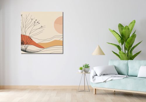 Obraz 90x90cm Pustynna Wydma na Arena.pl