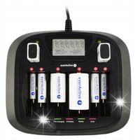 ŁADOWARKA UNIWERSALNA NC900U DO AKUMULATORKÓW 9V R3 R6 R14 R20 AA AAA C D