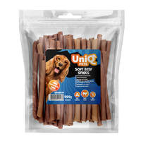 UNIQ PETS Przysmak dla psa paluszki z wołowiny - przekąska psa 500g