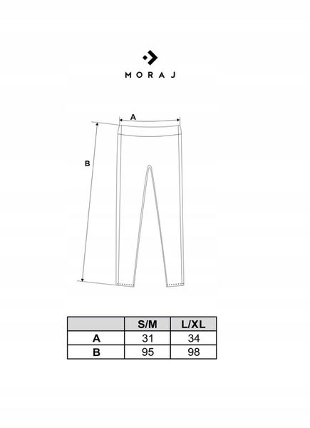 LEGGINSY DAMSKIE klasyczne Moraj rozmiar L/XL zdjęcie 6