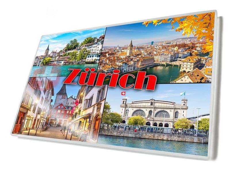 Zurich - magnes szklany zdjęcie 2