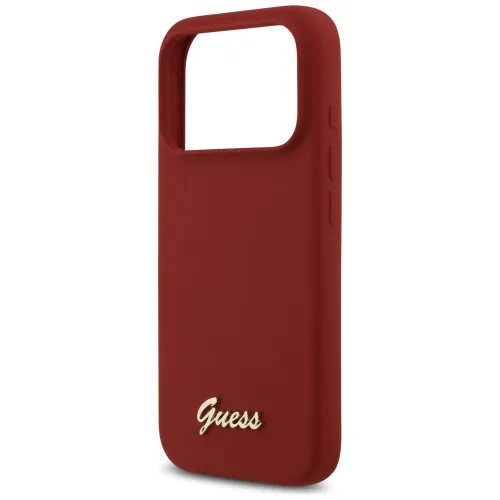 etui guess silicone script metal logo magsafe na iphone 17 pro na Arena.pl