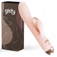 GISTY Wibrator damski króliczek posuwisty masażer do łechtaczki punktu G