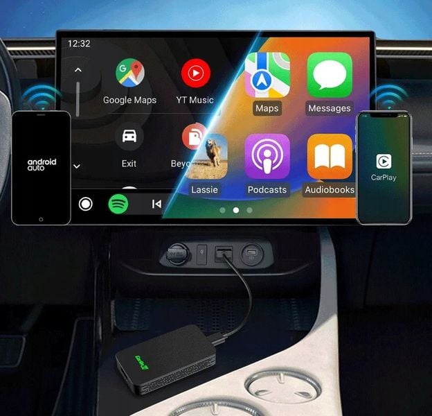 ADAPTER CARLINK 5.0 APPLE CARPLAY ANDROID AUTO BEZPRZEWODOWY zdjęcie 4