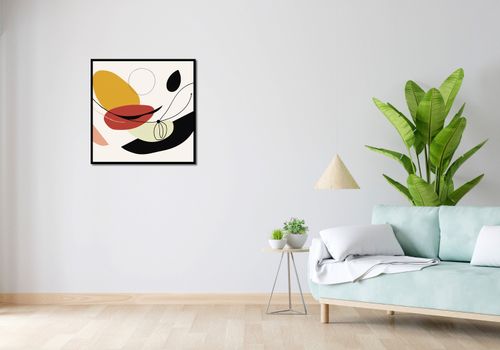 Plakat 70x70cm Geometryczna Krzywizna na Arena.pl