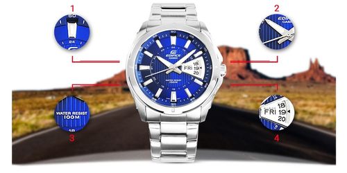 zegarek męski casio edifice ef-129d-2avef na Arena.pl