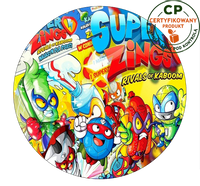 Opłatek na tort Super Zings