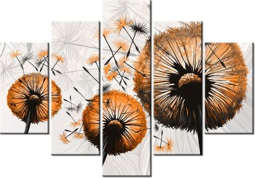 105CM 150CM OBRAZ 5 ELEM DMUCHAWCE POMARAŃCZACH DRUK na Arena.pl