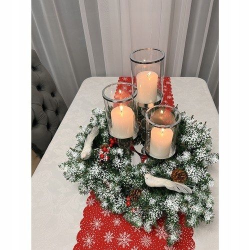 Wianek- stroik świąteczny ośnieżony Ruhhy 22302 na Arena.pl