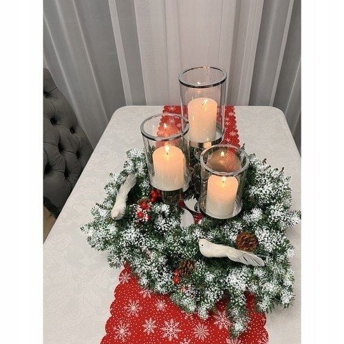 Wianek- stroik świąteczny ośnieżony Ruhhy 22302 zdjęcie 8