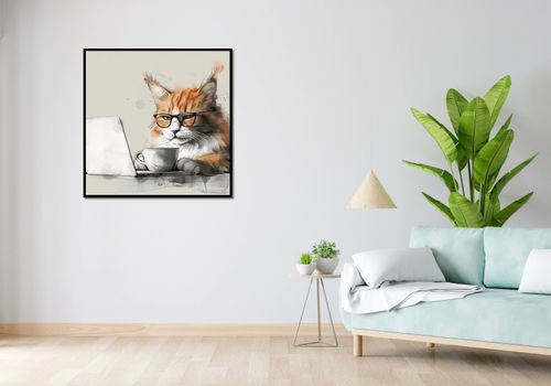 Plakat 90x90cm Nie przed Kawusią na Arena.pl