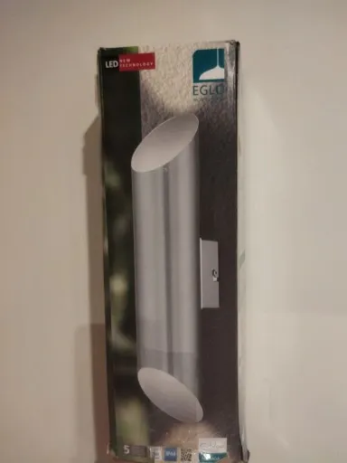 Kinkiet ogrodowy Eglo odcienie szarości i srebra zintegrowane źródło LED 7W zdjęcie 9