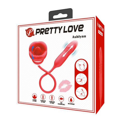 Pretty Love - Ashlynn, 5 Vibration Functions 5 Thrusting Settings 5 Licki na Arena.pl