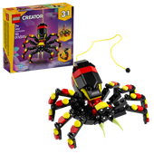 LEGO Creator 3w1 Dzikie zwierzęta: niezwykły pająk wąż skorpion 31159