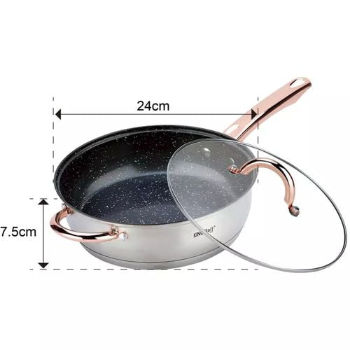 zestaw garnków 12 elementów kinghoff kh-1766 na Arena.pl